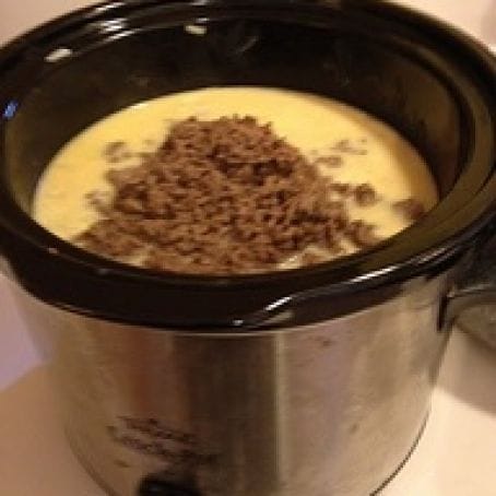 Crockpot Bacon Cheeseburger Soup