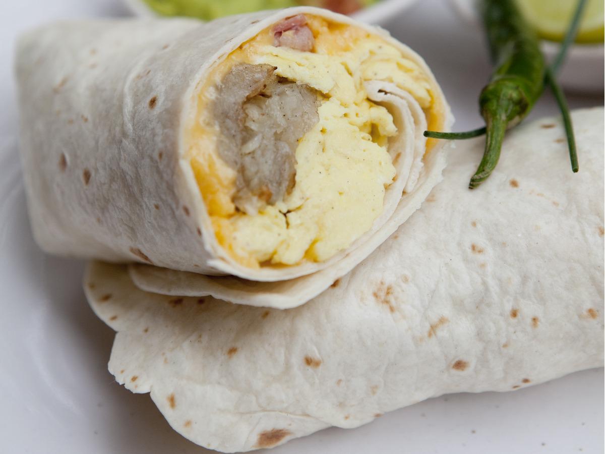 Egg, Turkey, and Cheese Wrap
