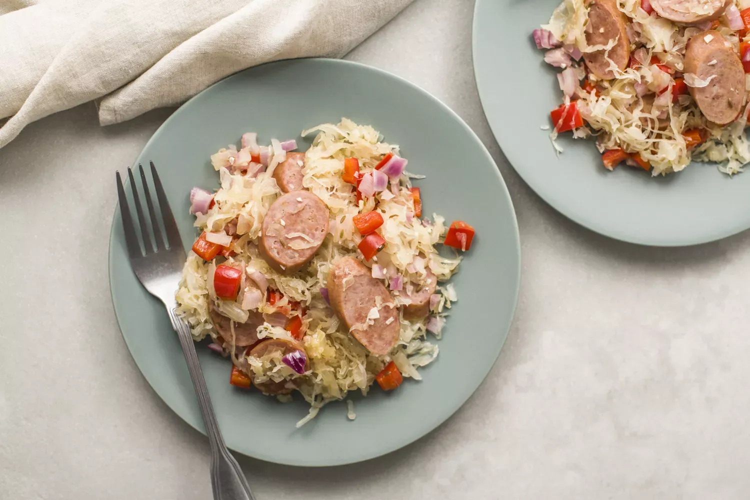 Hearty German Sausage and Sauerkraut