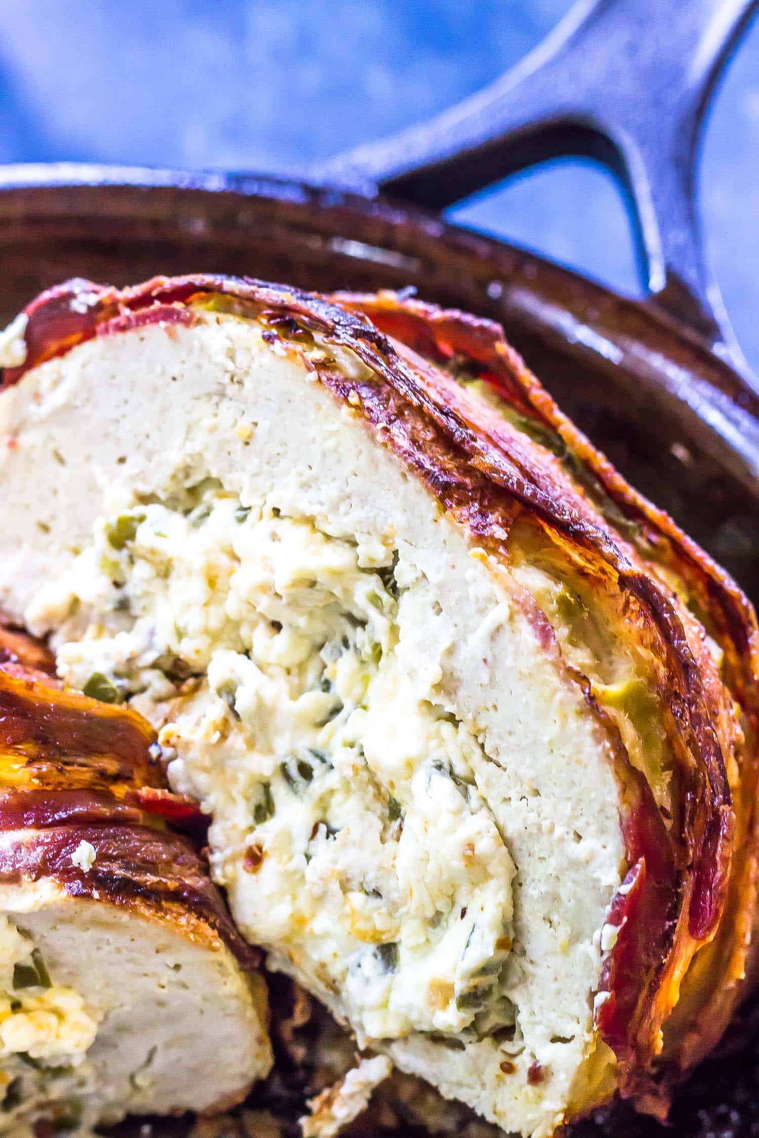 Keto Jalapeño Popper Meatloaf