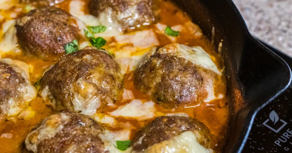 Keto Pumpkin Meatballs