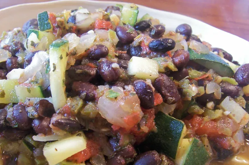 Mexican Tarragon Rice and Beans