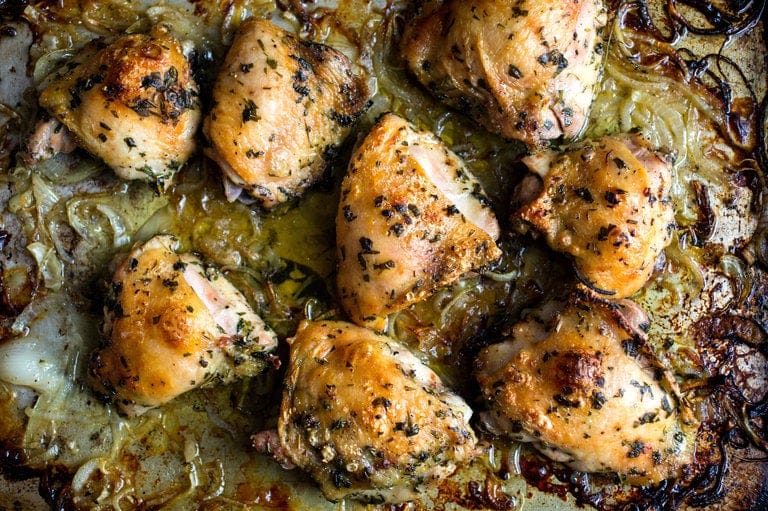 Sheet Pan Tarragon Chicken