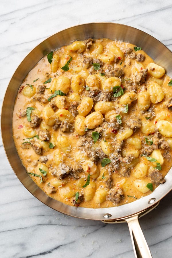 Spicy Italian Sausage Gnocchi