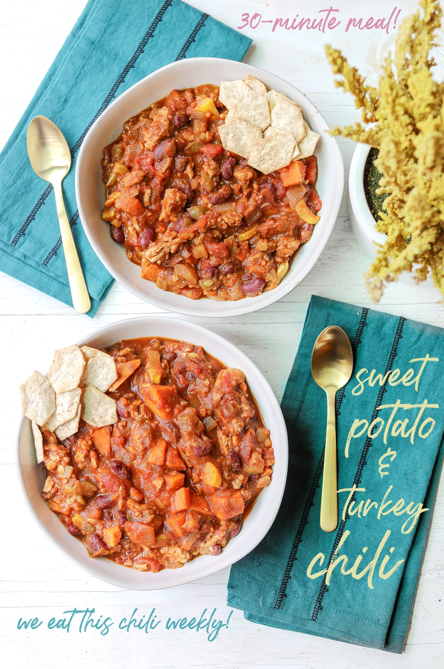 Sweet Potato & Turkey Chili