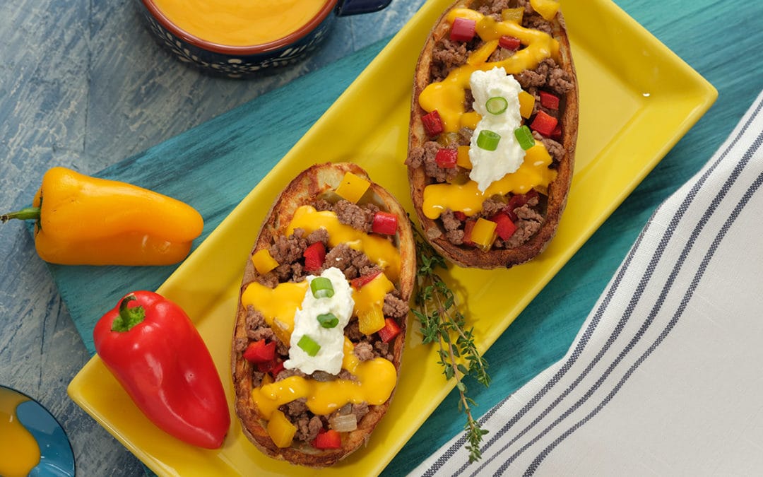 Taco Potato Boats