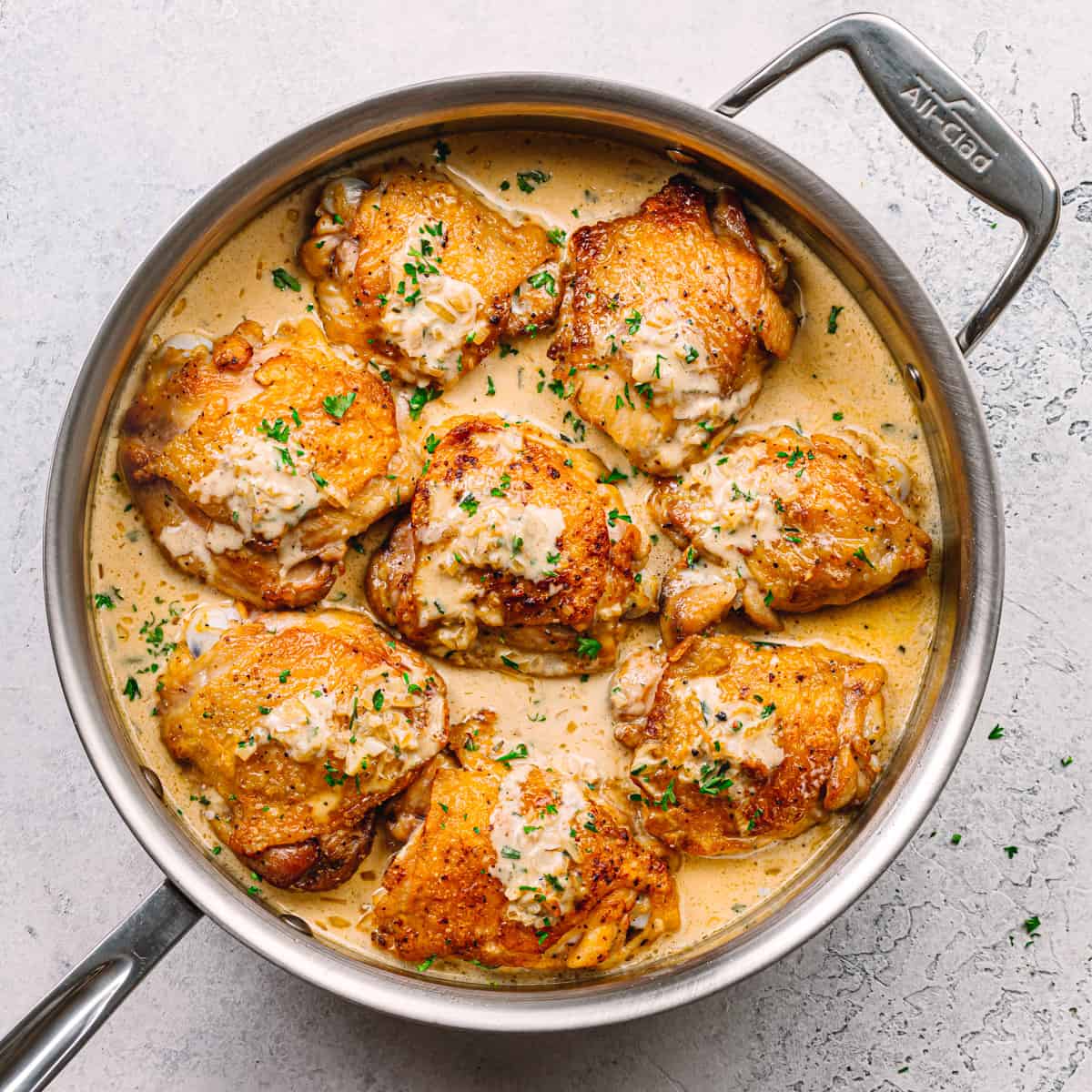 Tarragon Chicken Thighs