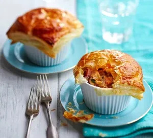 Turkey & Mushroom Pot Pies