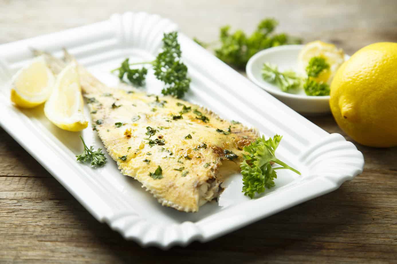 8 Minute Baked Flounder Recipe with Fresh Lemon Pepper