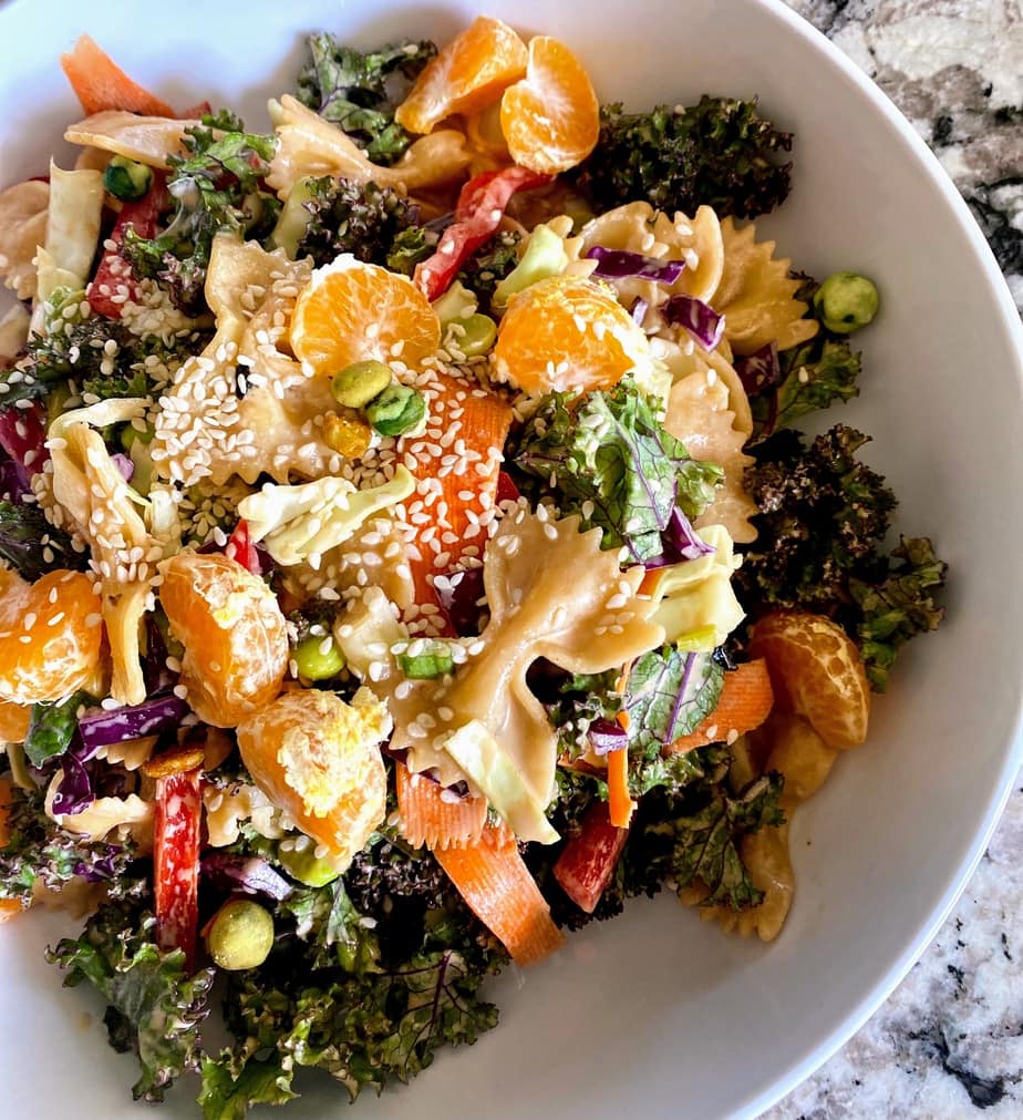 Asian Bowtie Pasta Salad