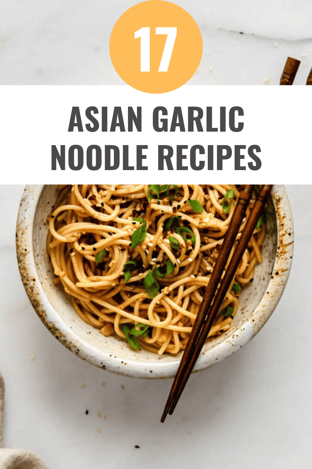 Asian garlic noodles