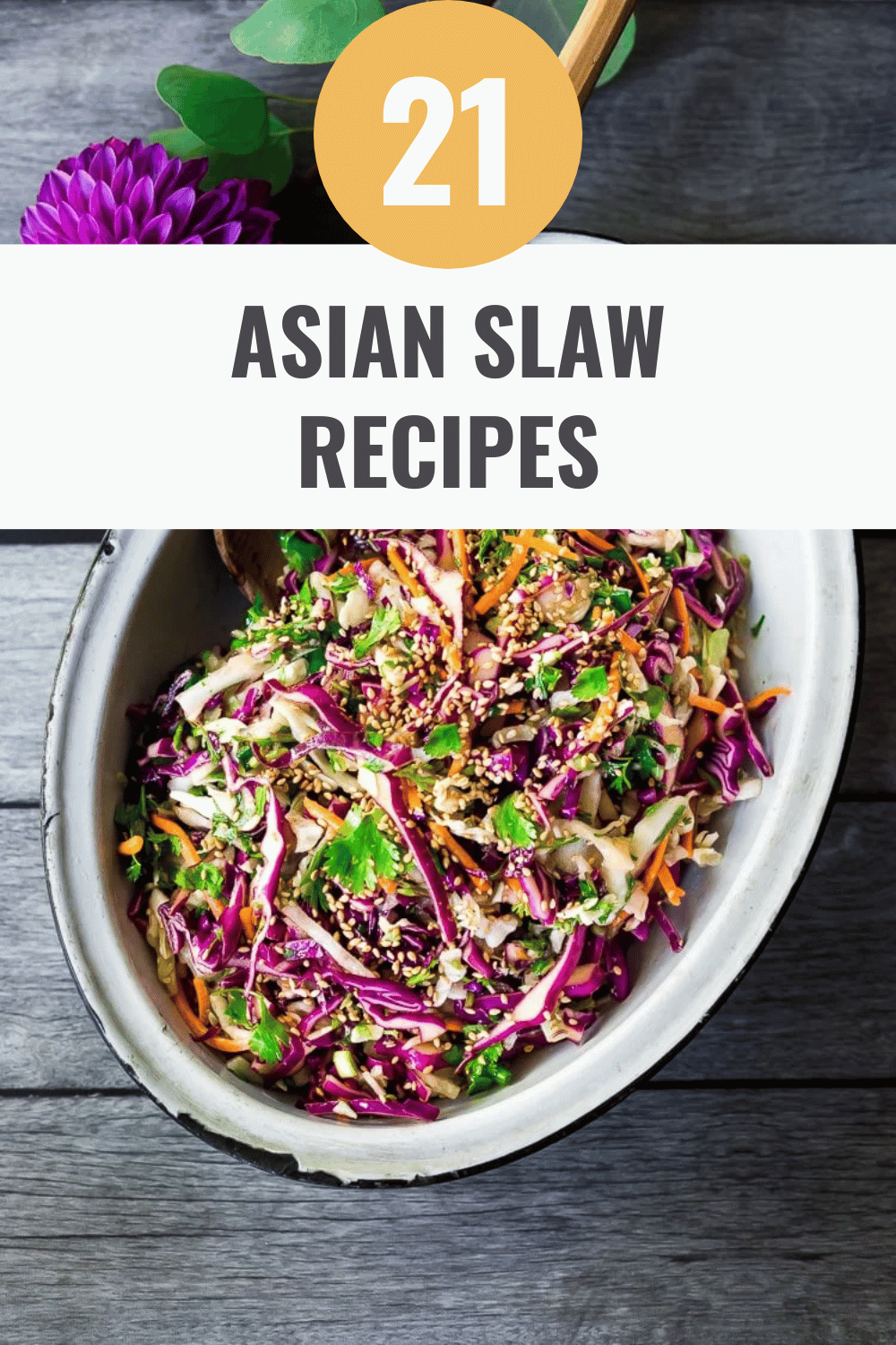 Easy Crunchy Asian Slaw