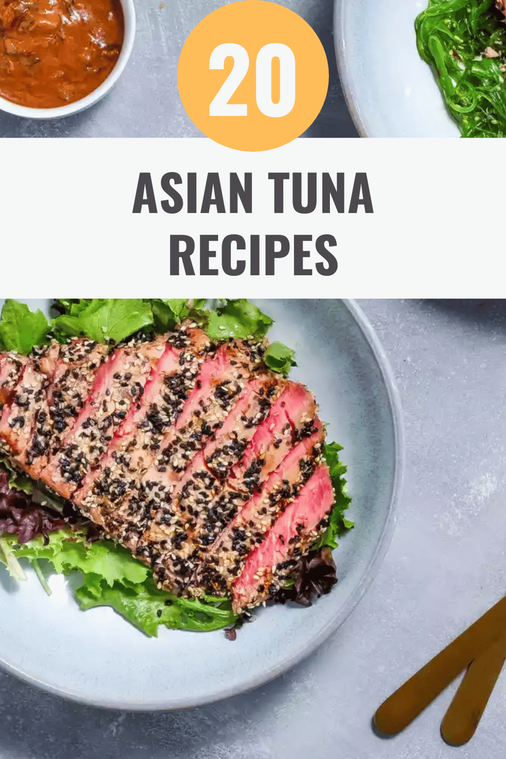 Grilled Tuna Steaks With Asian Sesame Crust