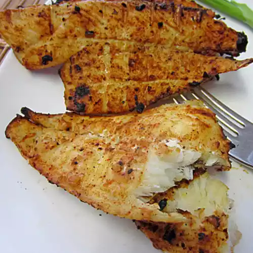Southwestern Style Grilled Flounder