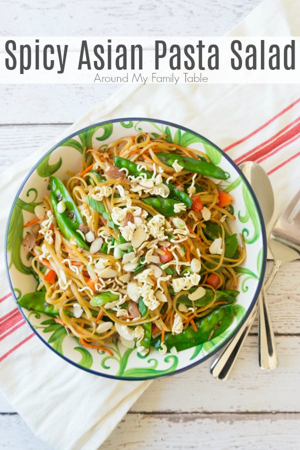 Spicy Asian Pasta Salad