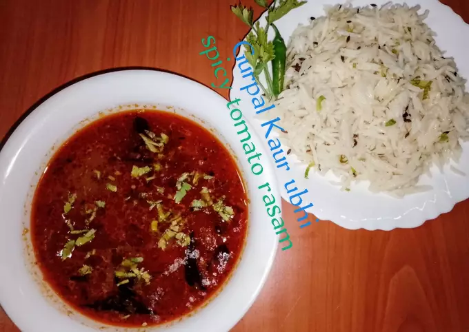 Spicy Tomato 'rasam'