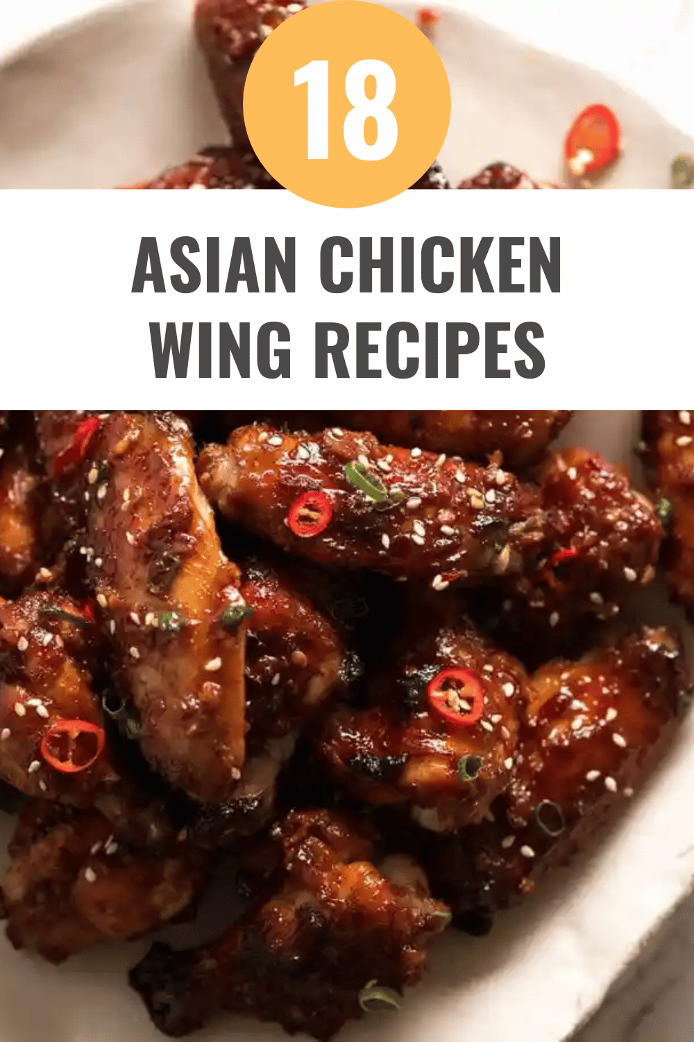 Sticky Chinese Chicken Wings