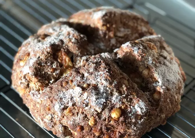 Stilton & Walnut Soda Bread