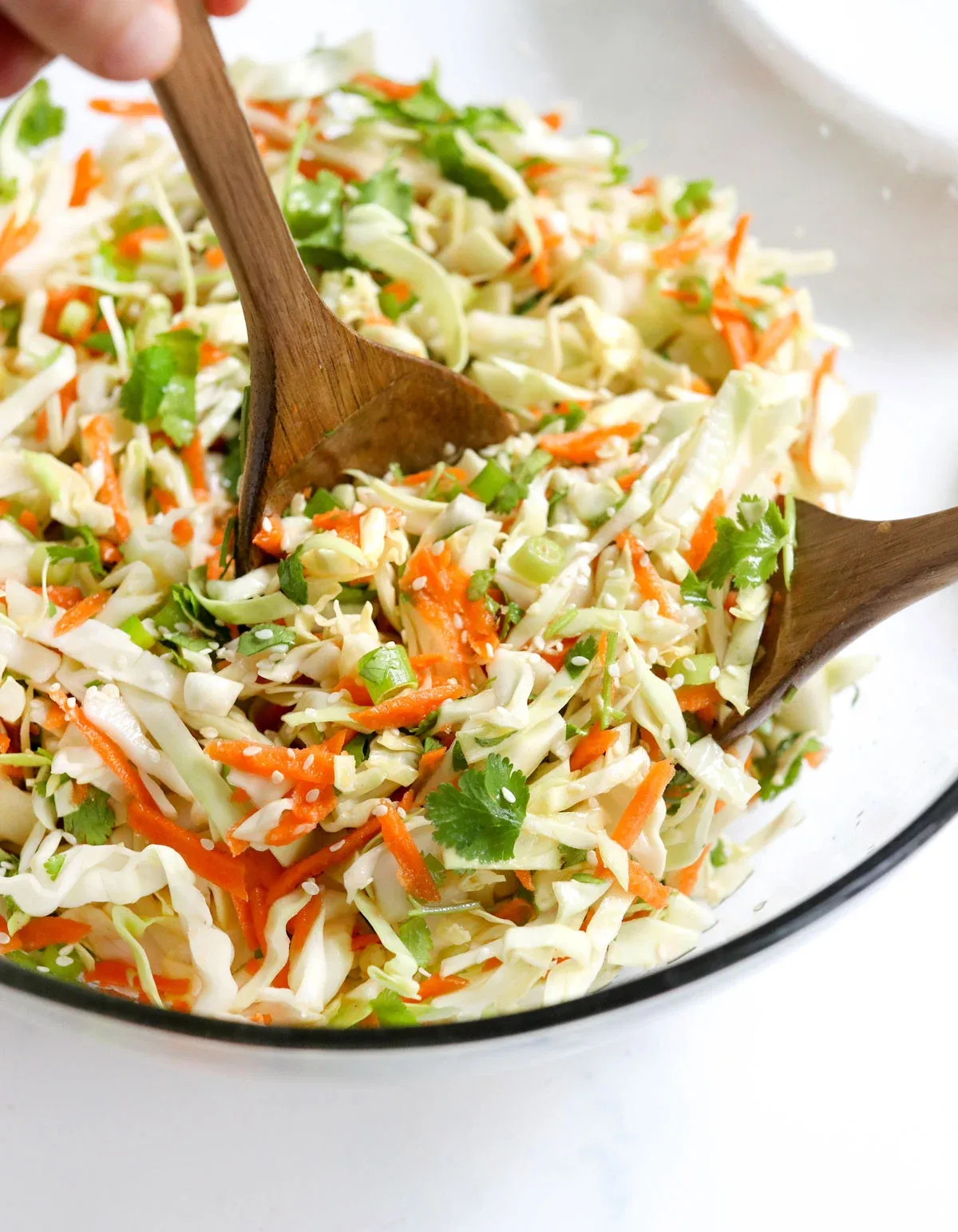 Sweet Sesame-Lime Cabbage Salad