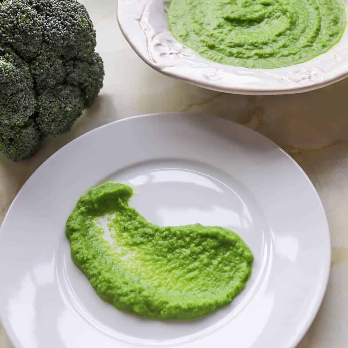 Truffle, Broccoli & Asparagus Puree