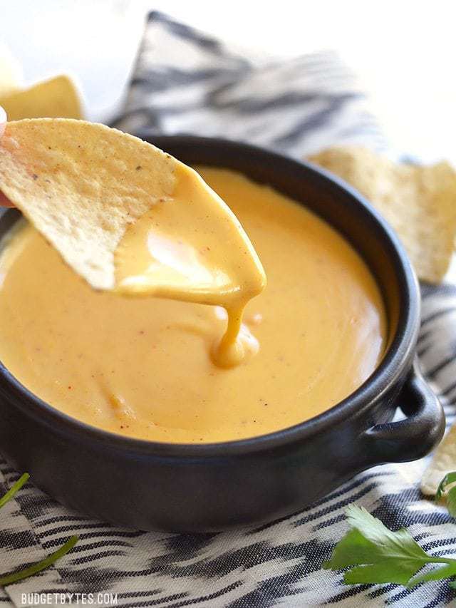 5 Minute Nacho Cheese Sauce
