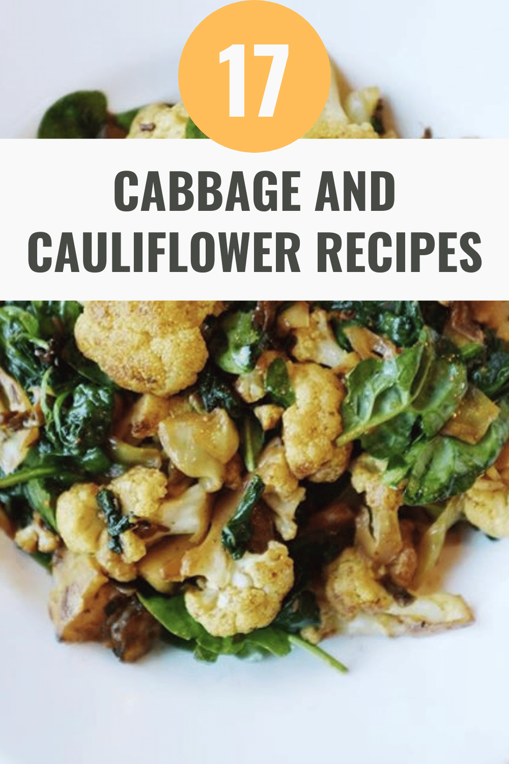 Charred Cauliflower And Cabbage