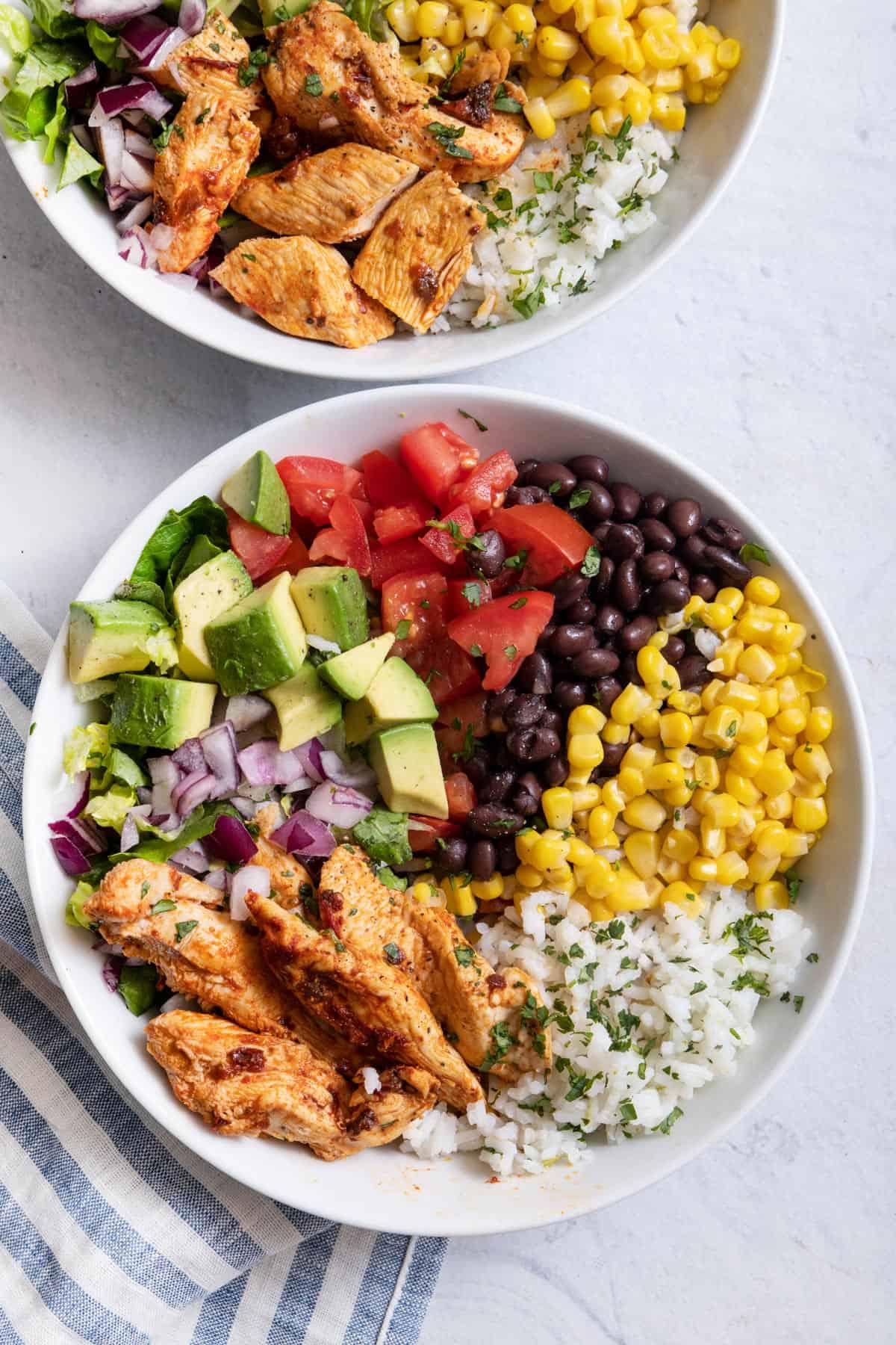 Chicken Burrito Protein Bowl