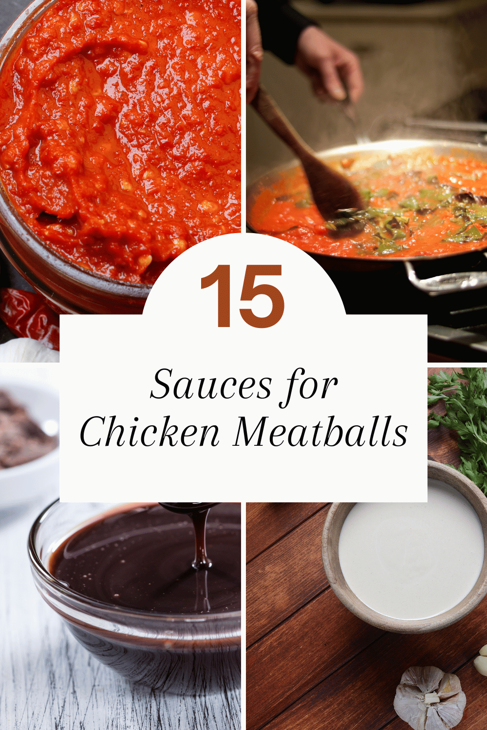 Chicken Meatballs Sauces