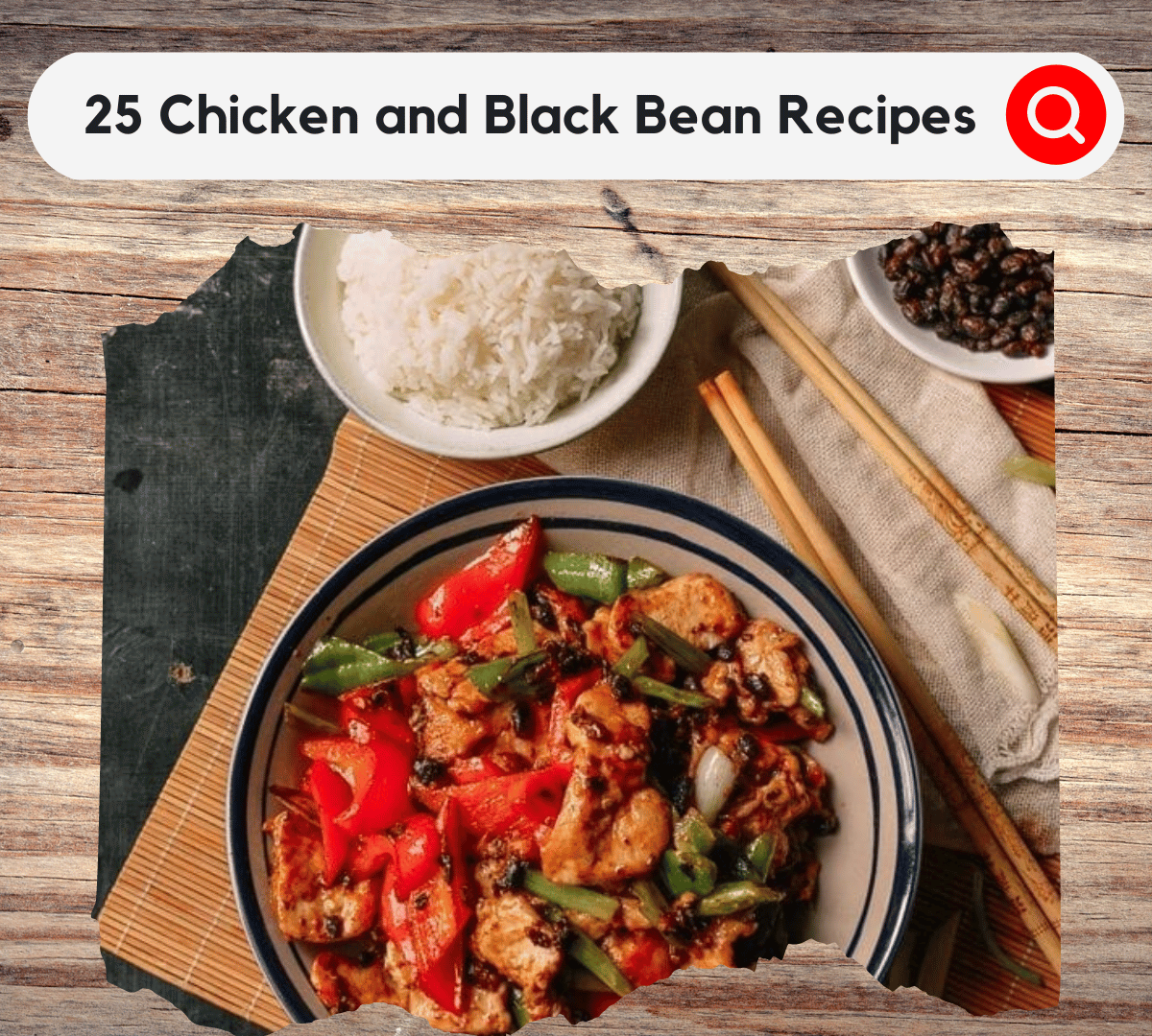 Chicken with Black Bean Sauce