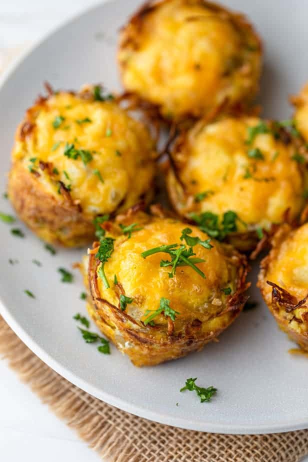 Hash Brown Egg Nests