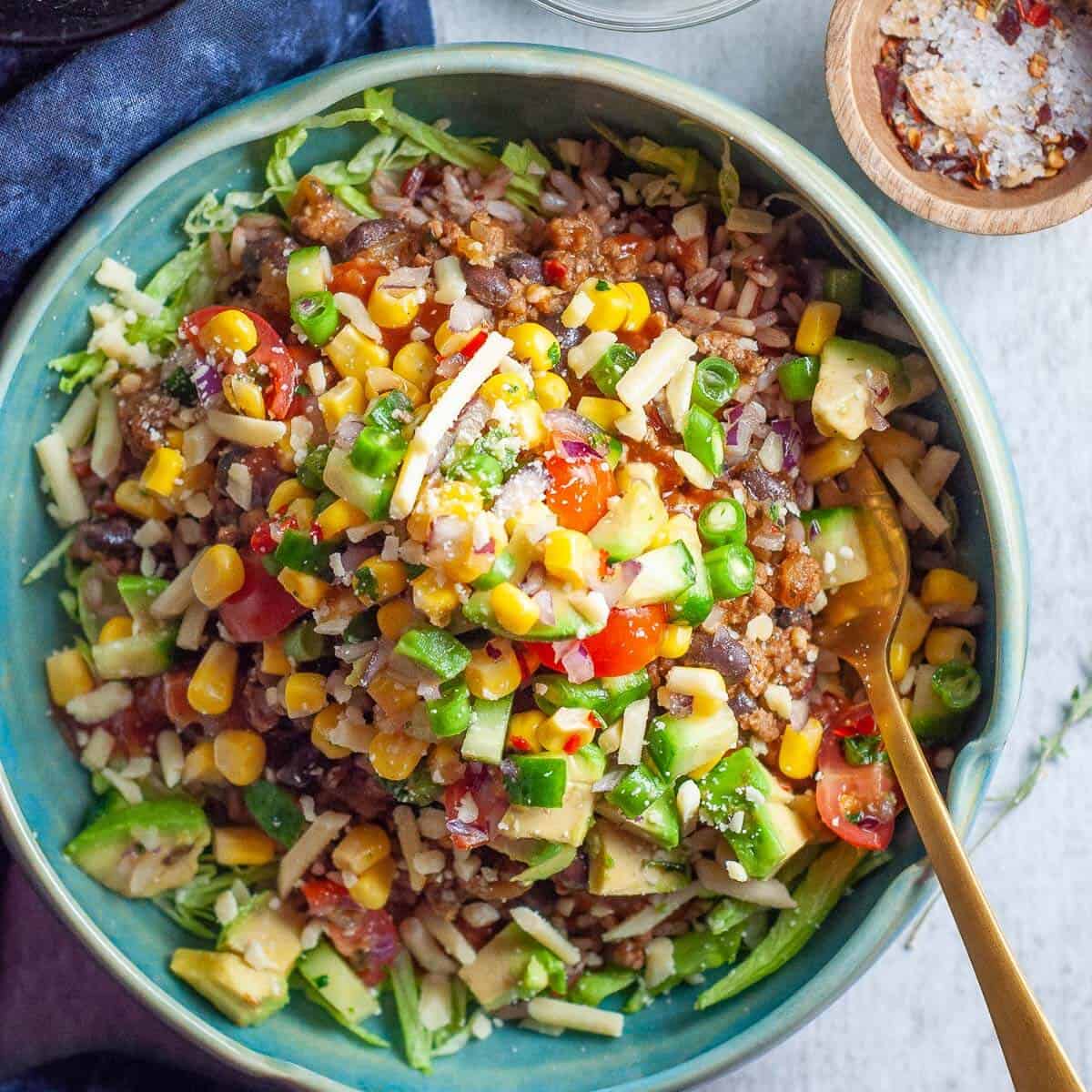 HEALTHY BURRITO BOWLS