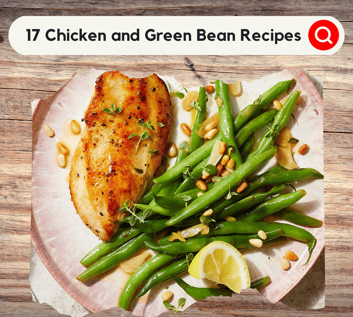 Lemon-Garlic Chicken with Green Beans
