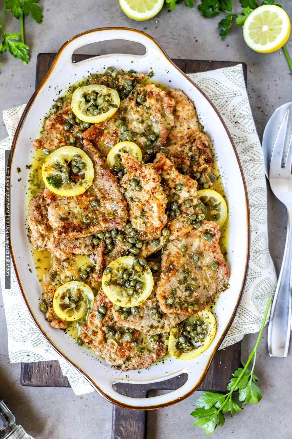 Piccata Sauce veal