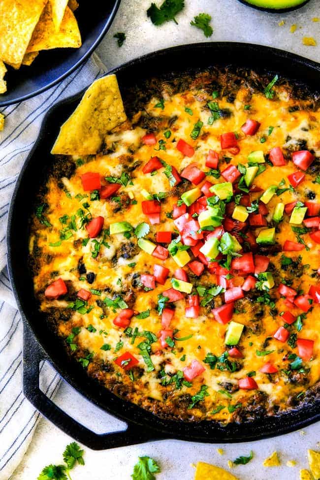 Cheesy Mexican Spinach Dip