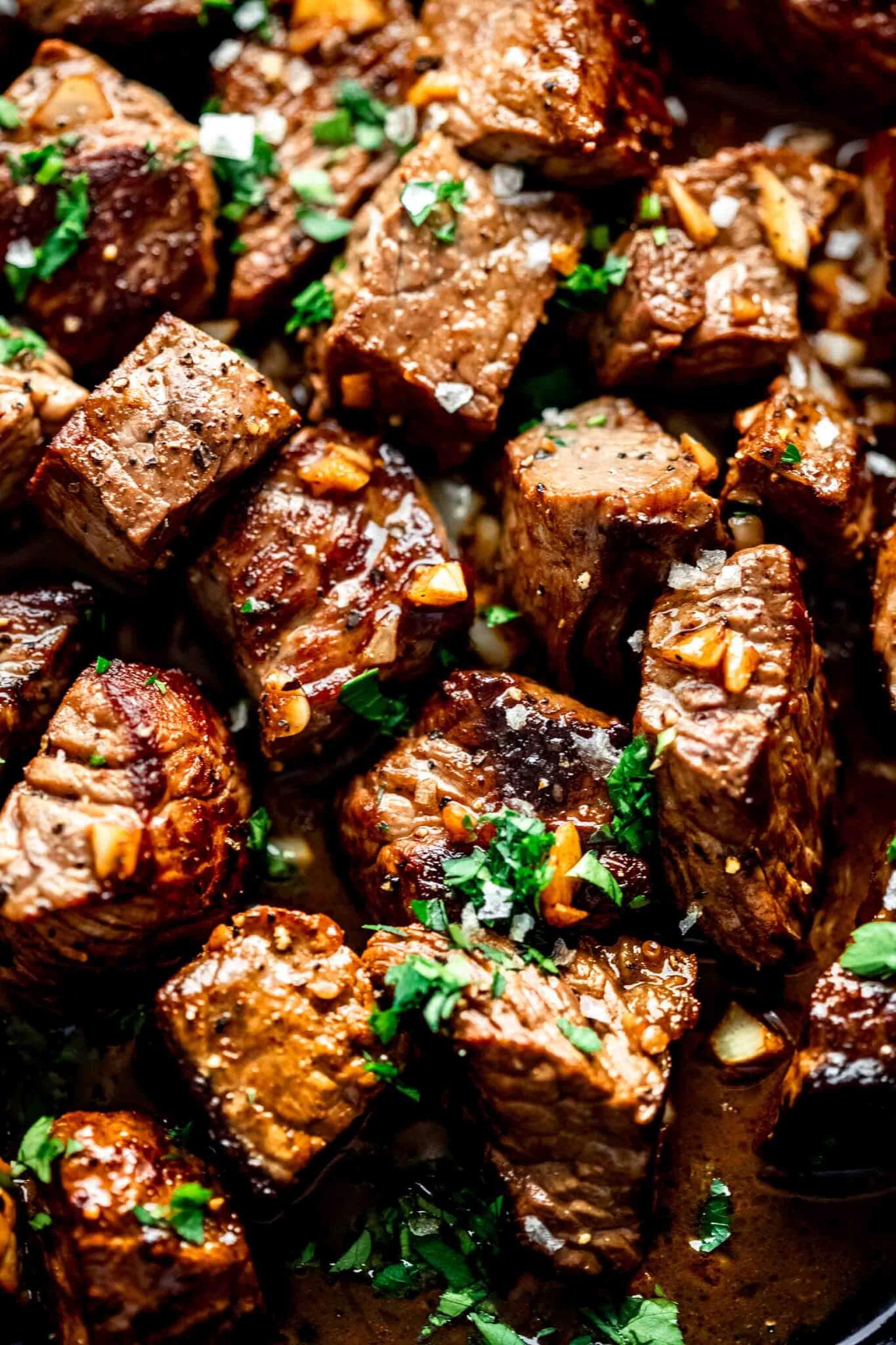 Garlic Butter Steak Bites