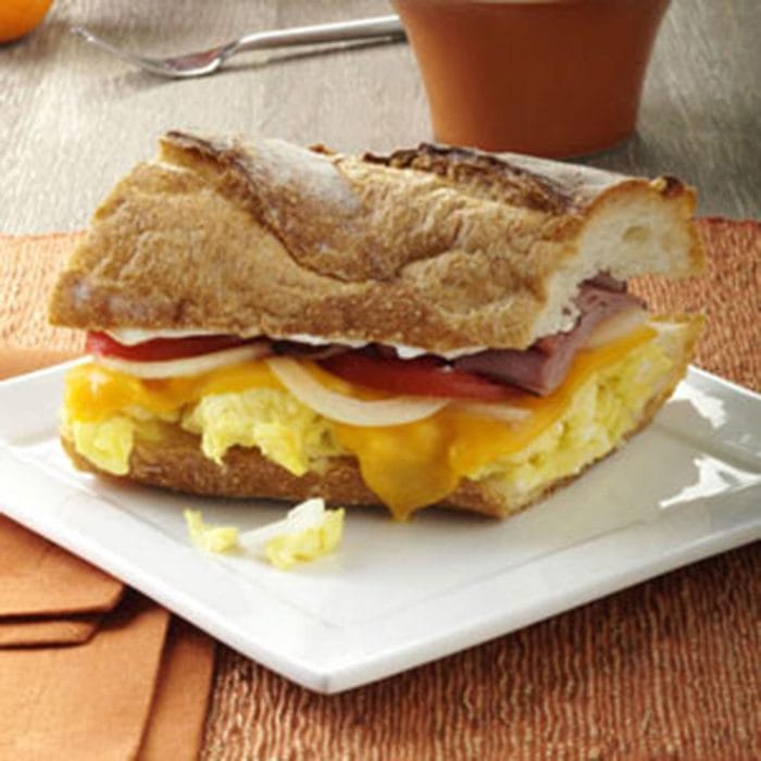 ham and egg sandwich