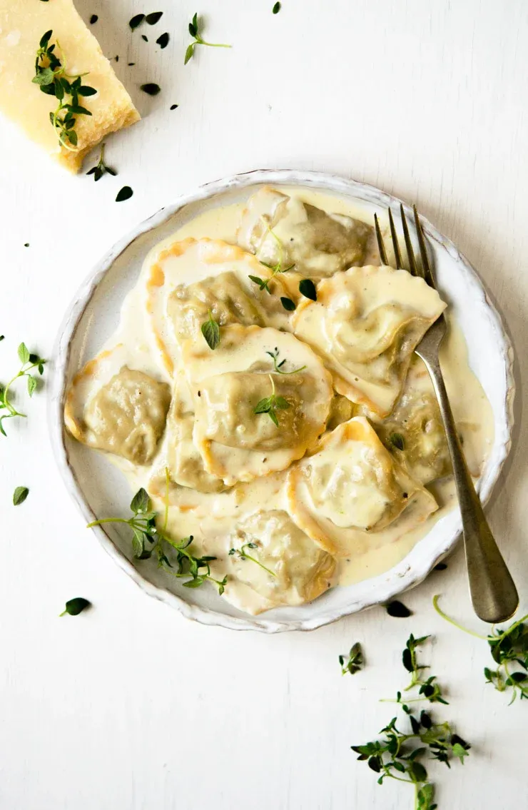 Mushroom Ravioli