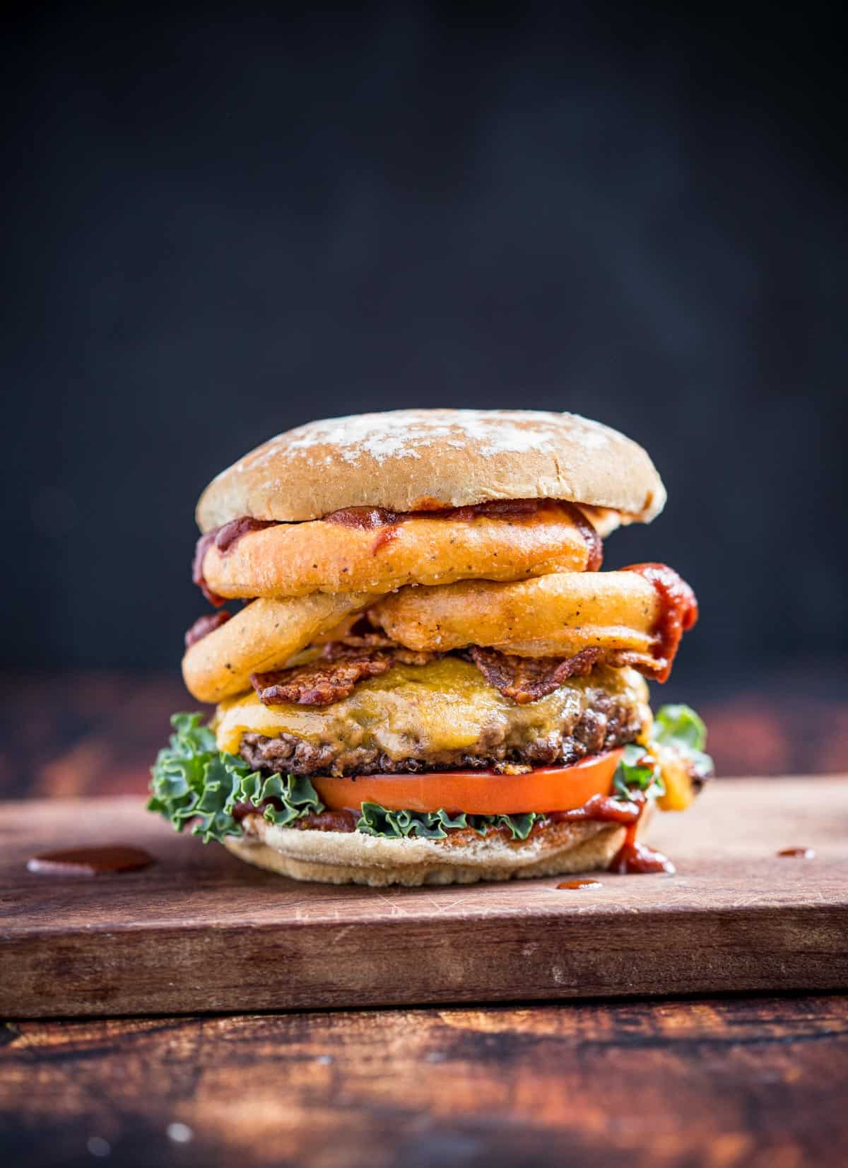 Onion Ring Burger