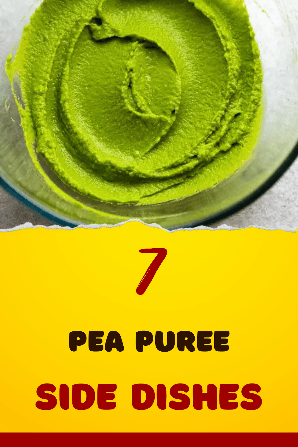Pea Puree Sides