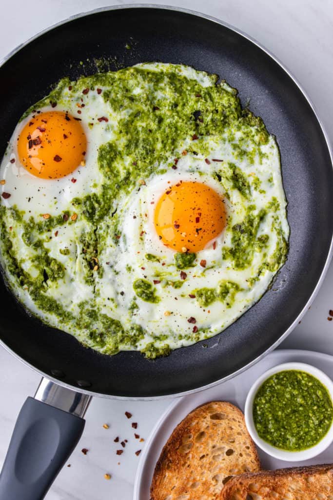 Pesto Eggs
