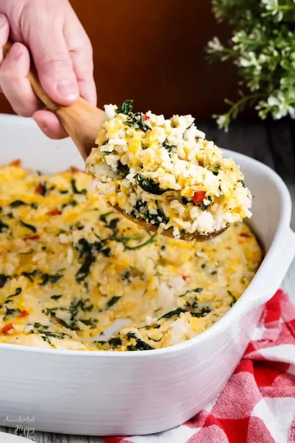 Spinach Rice Casserole