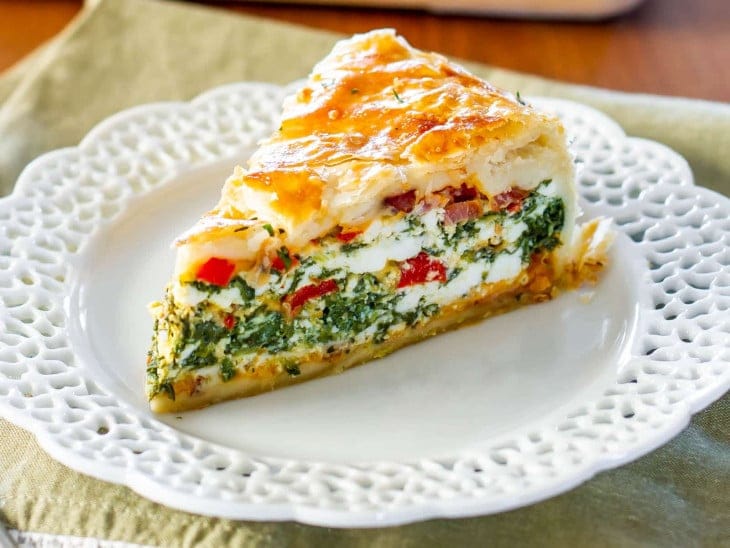Spinach Ricotta Brunch Bake