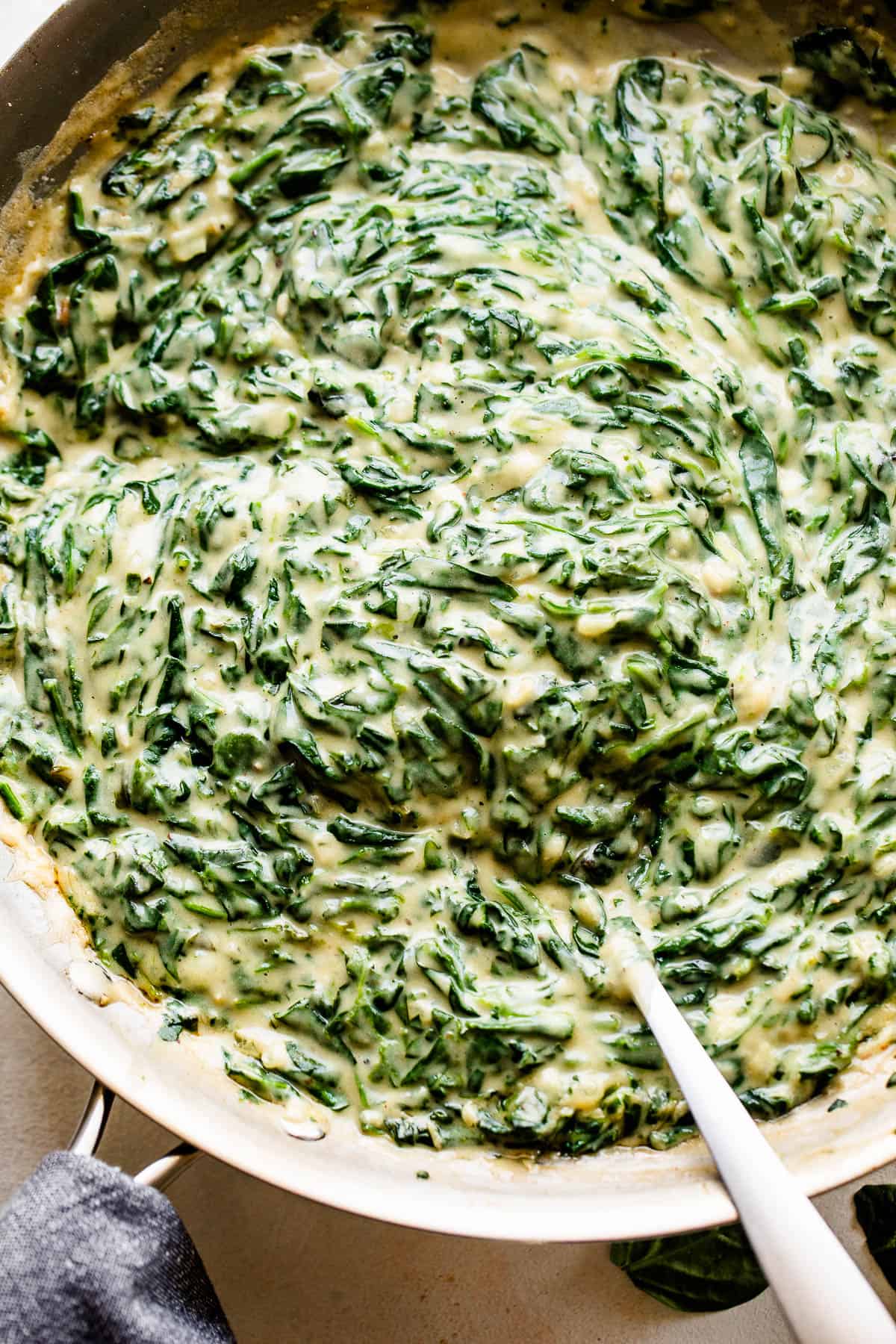 Steakhouse Creamed Spinach