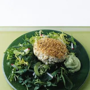 Crab Cakes with Spicy Avocado Sauce