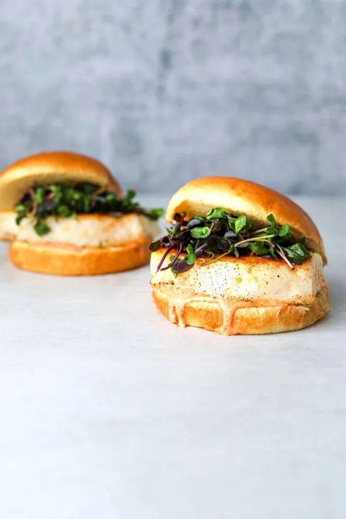 Halibut Burger