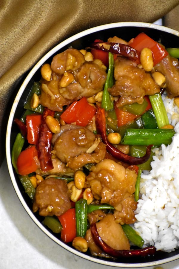 Chinese kung pao chicken