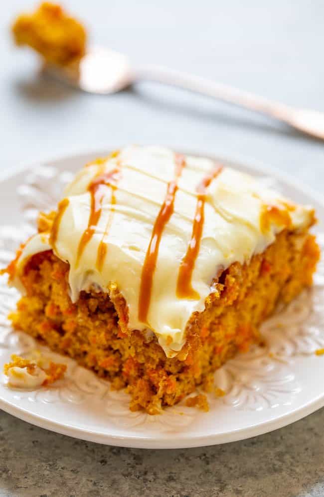 Salted Caramel Carrot Cake