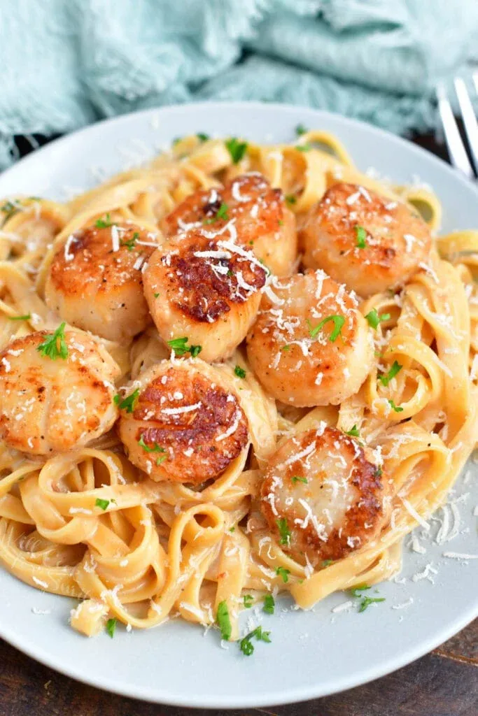 Scallop Recipe with Cream Sauce