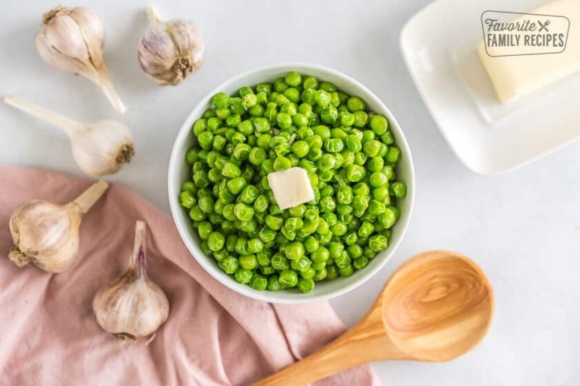 How to Microwave Frozen Peas