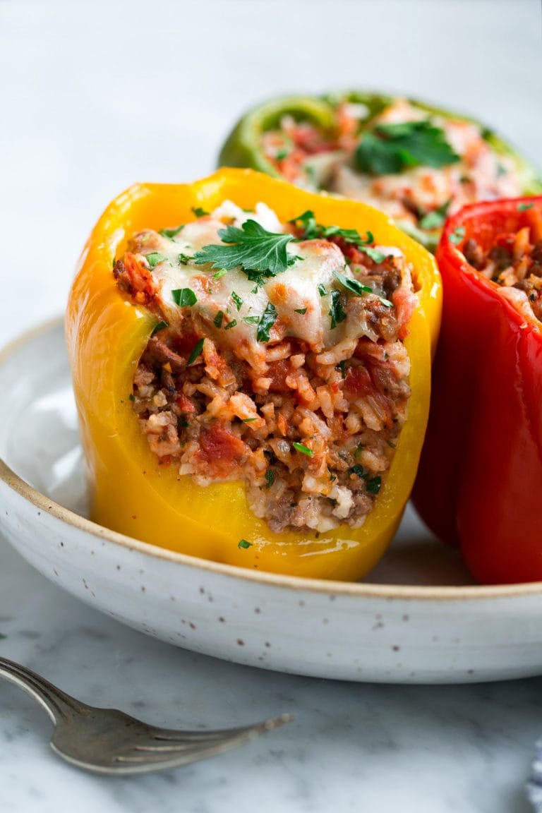 seasoned Stuffed Peppers